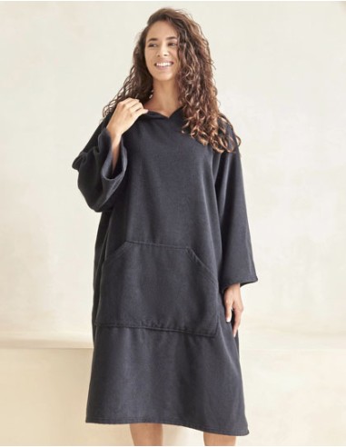 TOW-TC810-Adults Towelling Poncho